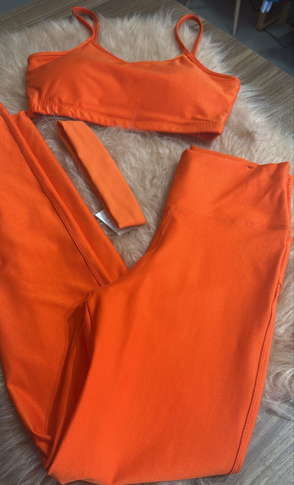 Conjunto Canelado com Brilho