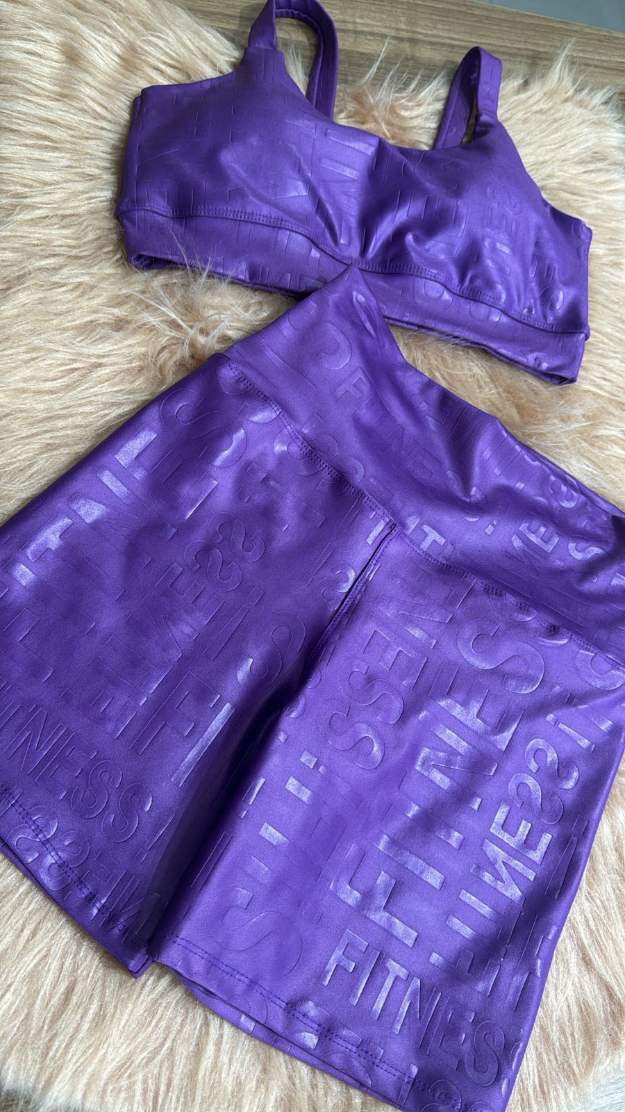 Conjunto Fitness Texturizado