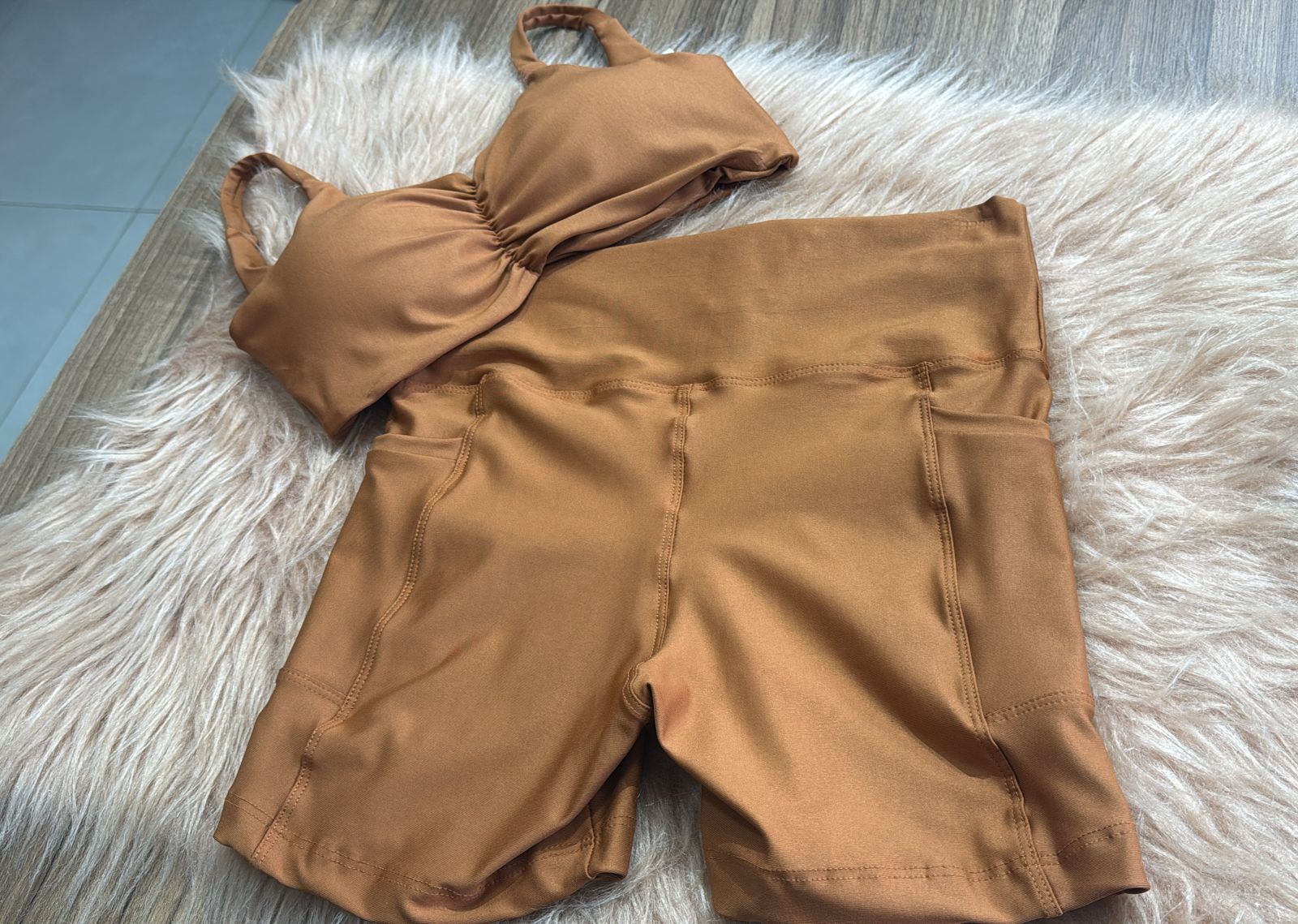 Conjunto Top Franzido